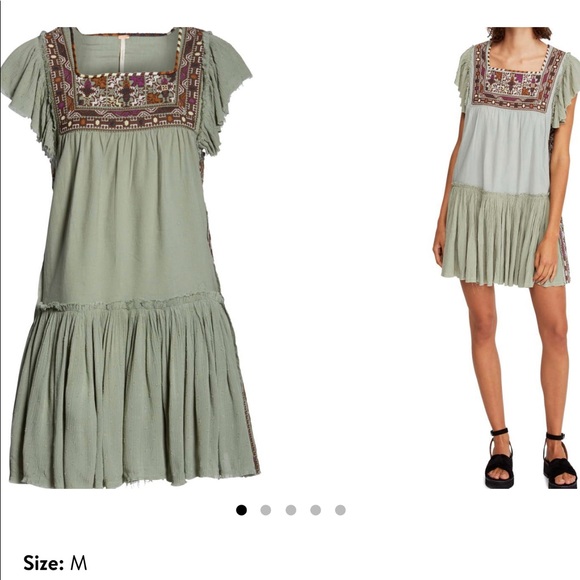 Free People mini shift dress - size M - Picture 5 of 5